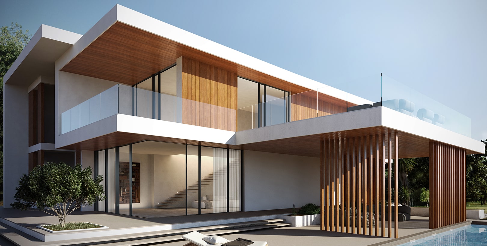 Cladding: rivestimento con doghe in alluminio per facciate esterne