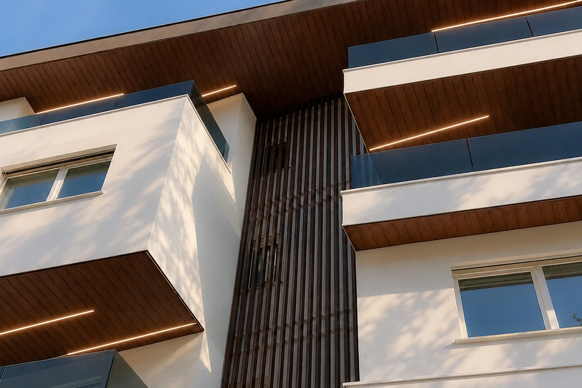 Rivestimenti in alluminio per esterni residenziali
