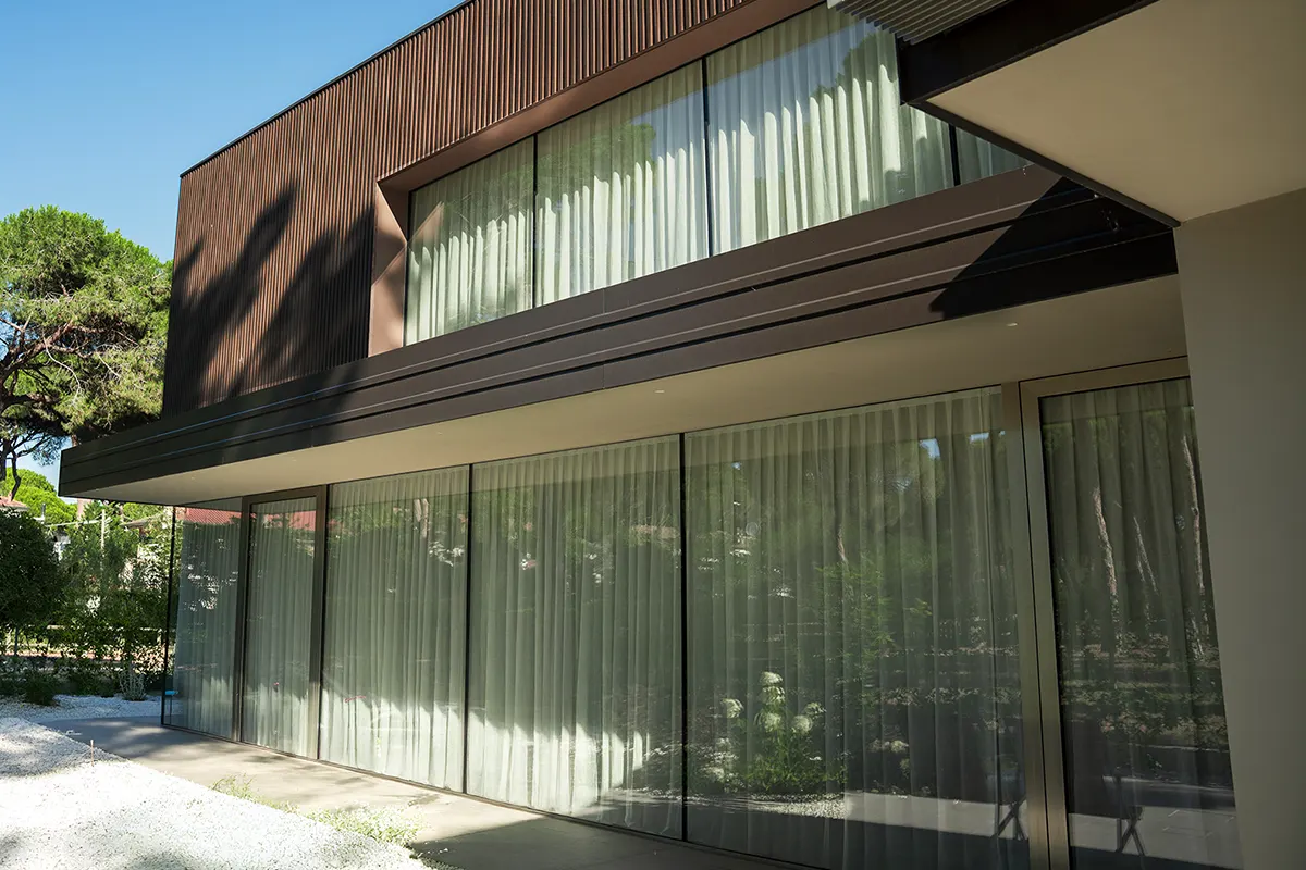 Villa di lusso con rivestimenti in alluminio a Cervia